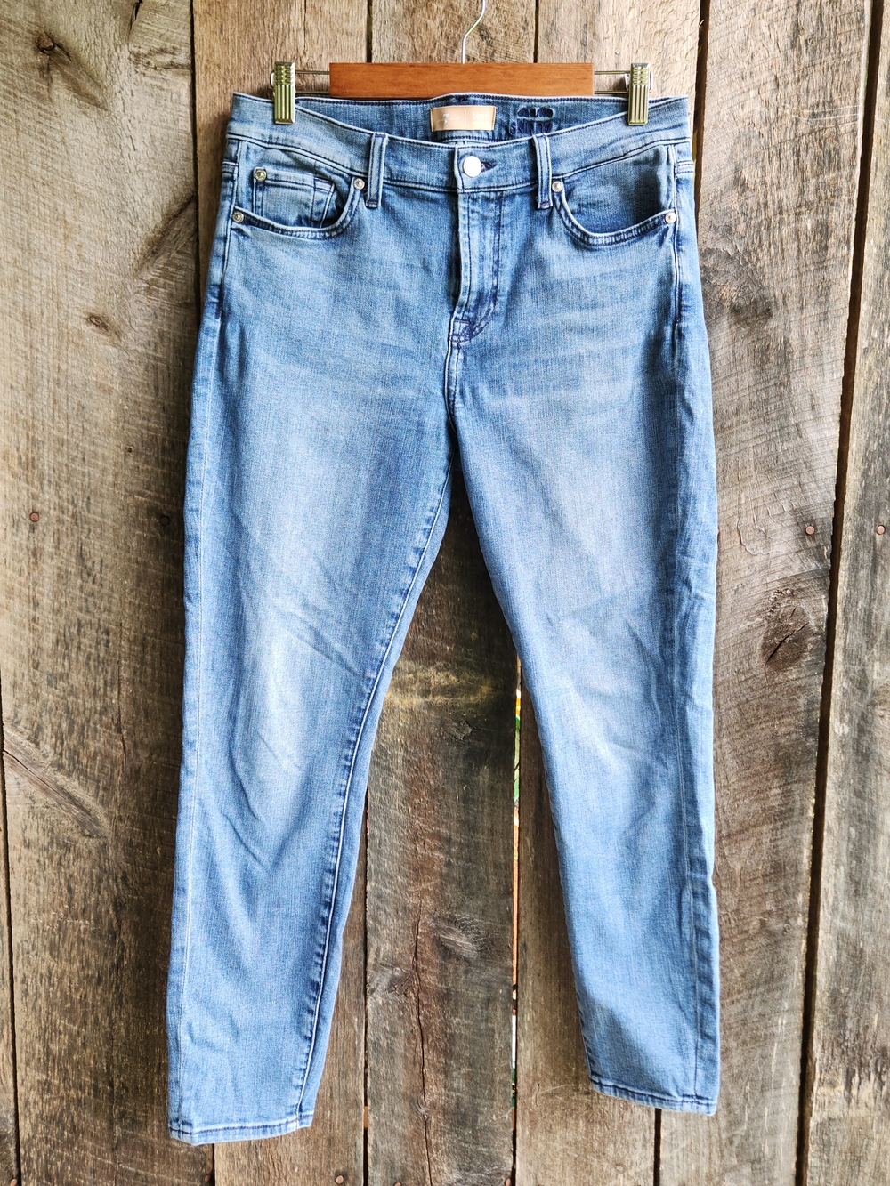 Seven 7 For All Mankind Blair Ankle Skinny Women's 30 Blue Jeans